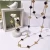 Import Four Leaf Clover Charms long Necklace bracelet earring jewelry sets from China