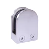 frameless stainless steel 316L square corner clamp round mount glass clamp balustrade