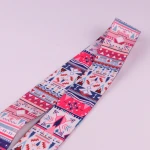 Free Sample YUANXING Hot Sale Heat Transfer Polyester Webbing Sublimation Printed Polyester Webbing