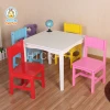FTC001A Cheap Kid Table and 4 Chairs set Hot Sale Kids Table Chair With High Quality, Stylish Children Furniture