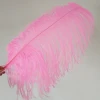 Fukang 55-60CM Pink Ostrich Feather Plume Pen For Carnival Cloth Decoration