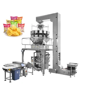 Fully automatic lentils split bean packing machine with linear weigher
