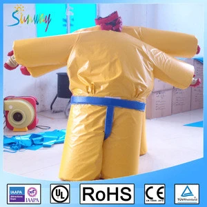 Funny Cheap Inflatable Adult Sumo Suits Inflatable Wrestling Costumes Inflatable Sports Game