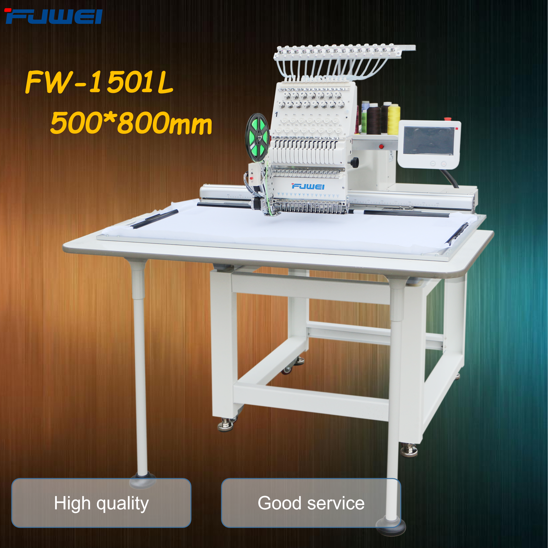 Fuwei Machine Buy Fuwei New Type Home Used Single Head Embroidery Machine Bf-1500 ...