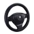 Import FX-P-006 Hot sale 15 inch best brown leather wrap car steering wheel cover from China