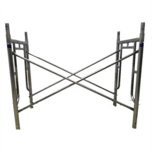 Galvanized painted pin lock frame scaffold steel H frame scaffolding