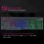 Import Gaming Mechanical Feeling Keyboard 104 Keycaps RGB Backlit Computer Gamer Keyboard For Laptop DOTA from China