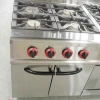 Gas range 4-burner with cabinet/stock for sale