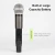 Import GAW-210 2021 New magnetic induction charging wireless microphone UHF microphone one for two KTV family performance from China