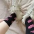 Import Girls Wholesale Logo Custom Print Trendy Own Design Sports Socks Women from China