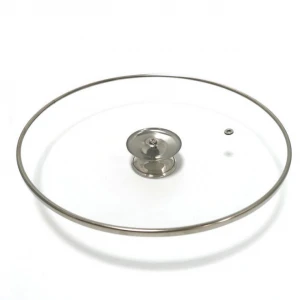 Glass lid Transparent tempered glass pot cover C type pot cover for Various size of Pot Pan