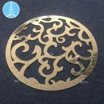Golden design banquet wedding decoration hospitality tableware setting Place mats