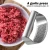 Import Good Quality Food Grade Stainless Steel Ginger Rocker Chopper Garlic Crusher Vegetable Tools Garlic Press from China