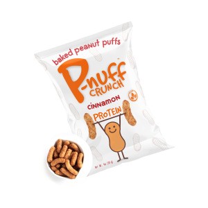 Good Source Of Fiber Pnuff Crunch Baked Peanut Puff -Cinnamon