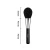 Import Gracedo New Custom Private Label M129 Style Single Black Makeup Powder Brush from China