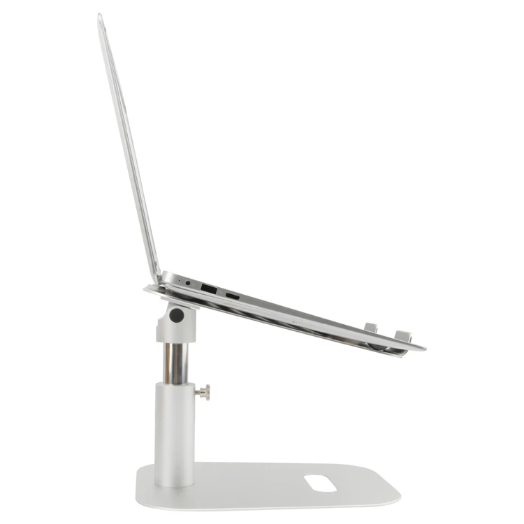 Great Roc Soporte portatil  Aluminum Folding Rotable Desk Laptop Stand Height Ajustable