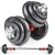 Import Grey painting combination 40Kg Adjustable Dumbbell Sets For Weight Lifting from China