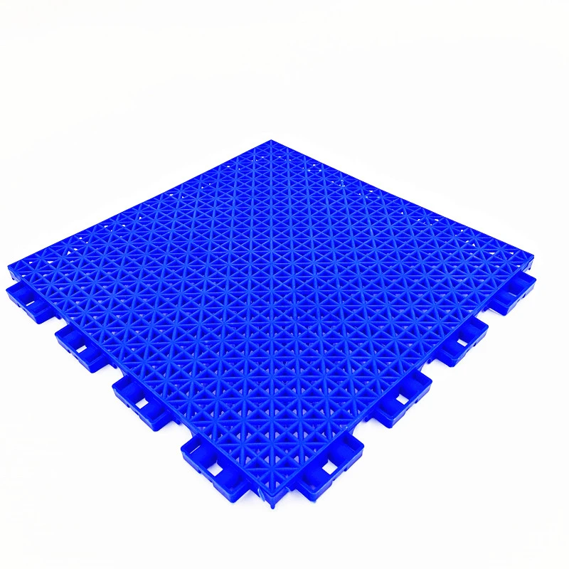 Grid 3X3 PP Plastic Flooring Underlay Grip Tile For Joints