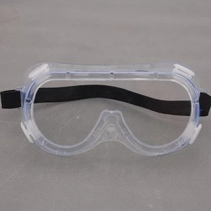 Guangzhou High Quality OEM Safety Eyewear CE EN 166 dustproof safety goggles for protection kids lab goggles
