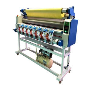 Guangzhou manufacturer plastic film laminating machine 5ft hot cold laminator machine automatic 1600 laminator roller machine