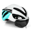 GUJIA High Strength Road Bike Cycle Safety Helmet Bicycle Sport with Windproof Sunshade Lens