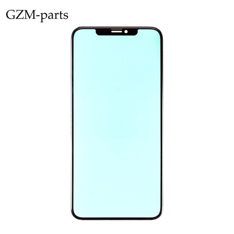 GZM-parts Outer Glass With OCA Glue for iPhone 11 Pro LCD touch lens repair Replacement