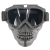 Halloween Mask Skull Outdoor Snowmobile Ski Goggles Protective Eyewear with Scratch Resistant Lens Motocross Goggles