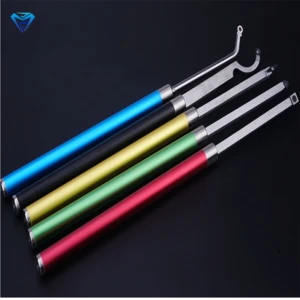Hand - held wood turning tool aluminum alloy handle hollowing knife digging round knife scimitar