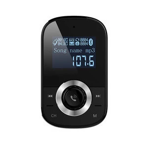 Hands-free Stereo Car Mp3 Player Blue tooth Car Kit Fm Transmitter