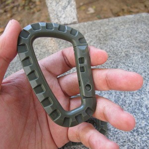 Hanger Quickdraw Camp Hook Mountain Carabiner Clasp Clip Bushcraft Webbing Climb Hike molle attach Outdoor Buckle Snap