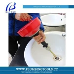 HAOBAO Household Rubber Toilet plunger with mall snakes with CE 50S