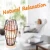 Health and Safety Himalayan Salt Lamp Polished Rock Salt Cube Shape with Wooden Base Lamps for Home Carving Decoration
