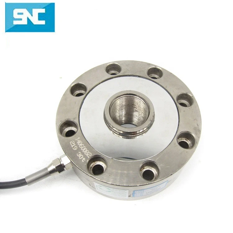 Heavy Duty Alloy Steel Canister Round Button Type Load Cell 10T 100T 200T 300T Compression Load Cell