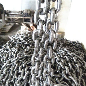 Heavy duty galvanized loading lift standard g80 anchor chain for industrial