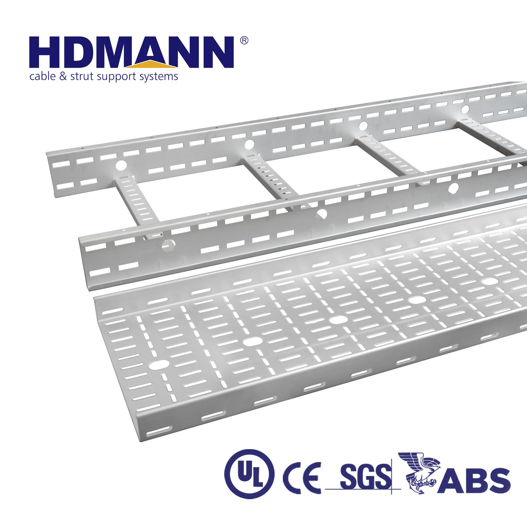 Heavy Duty Hdg Nema 20b Cable Ladder,Aluminium Outdoor Perforated Cable Tray Ladder
