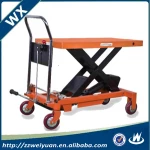 Heavy Duty Stationary Hydraulic Scissor Lift Table WX-SPT1000D 1000KG