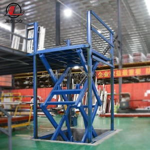 Heavy load electric cargo lift/floor to floor cargo lift/3 meter hydraulic pallet lift table