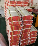 High bulk paper cup fan