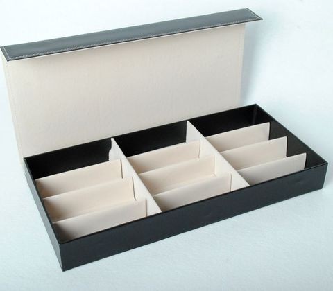High-end glasses display box 12 grids easy to carry convenient sunglasses display box