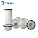 High flow filter cartridges for swimming pool water