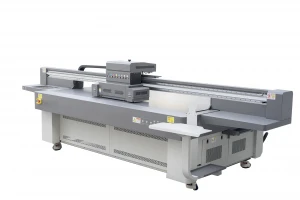 High level UV flatbed printer and laser cutter 2513 led lamp machine for bottle/nails printing