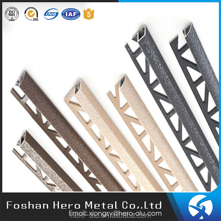 Buy High Performance Aluminum Ceramic Tile Corner Round Edge Trim from ...