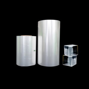 High Quality 10 12 15 19 25 30mic Pof Film Clear Plastic Transparent Packaging Film Green Packing