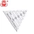 Import High Quality 60 Degree Equilateral Triangle Quilting Ruler Transparent Sewing Patchwork Ruler Template from China