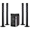 High quality bass 5.1 home theatre system wooden home theatre sound speaker system