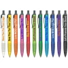 High quality Brand Premium gift Pen,customized Logo ball ballpoint Pen with shinny ring grip