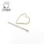 Import high quality brass heart shape popular  hair forks from China