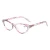 Import High quality Cat eye Fashion Cheap price Women reading glasses with diamond from China