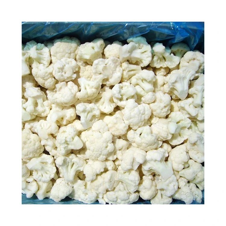 High quality Chinese food frozen white cauliflower