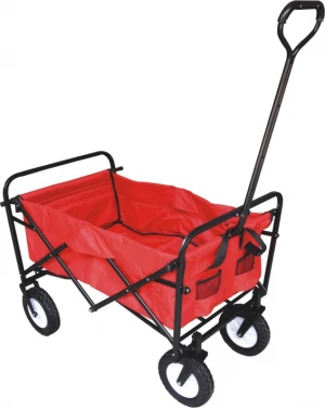 High Quality Collapsible Folding Outdoor Utility Wagon with four wheels